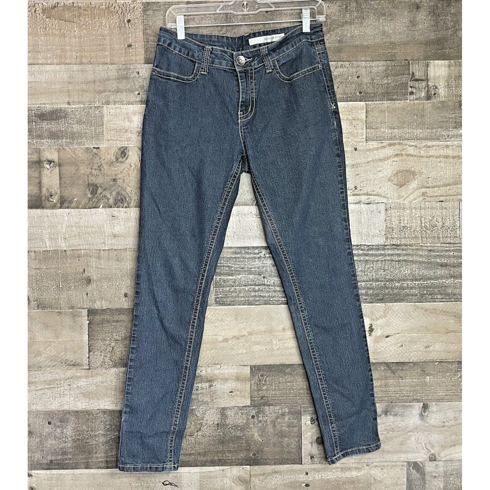 DKNY Jeans Womens Jeans Size 10 Blue Denim Stretch Slim Fit 5 Pocket Denim